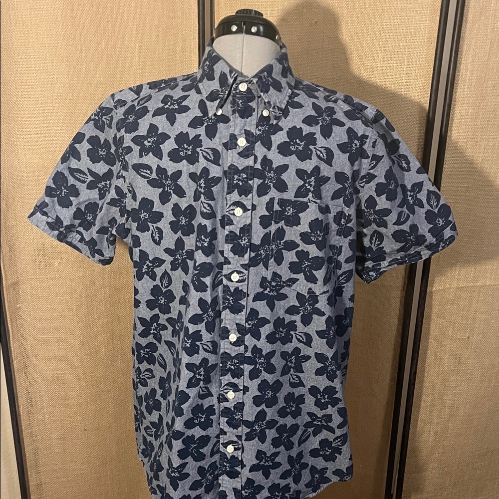 Jack Spade Navy Floral Men's Shirt